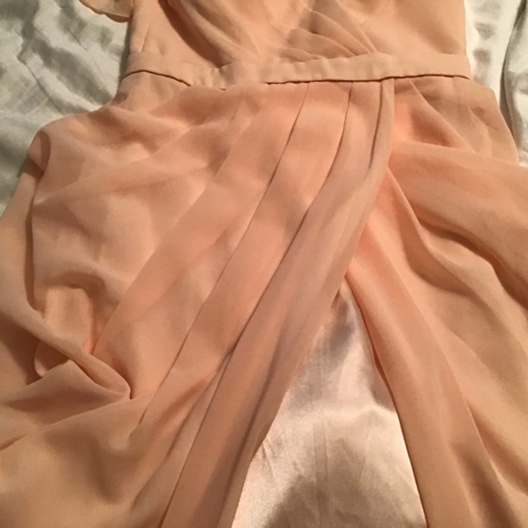Bariano Graze - Full Dancer Peach Maxi Dress XS - Picture 7 of 7